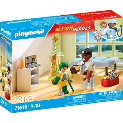 PLAYMOBIL Jeux d'imitation Pédiatrie avec enfant