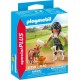 PLAYMOBIL Fermière avec chèvre et chevreau