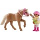 PLAYMOBIL Duo fillette avec son poney