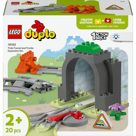 LEGO 10425 Duplo Set d'Extension les Rails et le Tunnel du Train