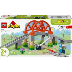 LEGO 10426 Duplo Set d'Extension les Rails et le Pont du Train
