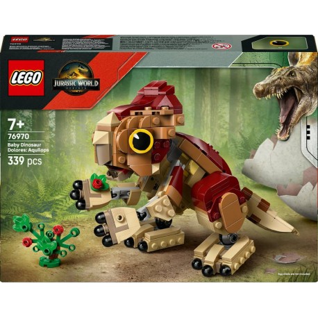 LEGO 76970 Jurassic World Dolores, le Bébé Aquilops