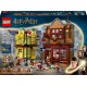 LEGO 76452 Harry Potter Magasin d'accesoires de Quidditch et Marchand de Glaces