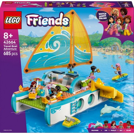 LEGO 42664 Friends L'Aventure en Bateau