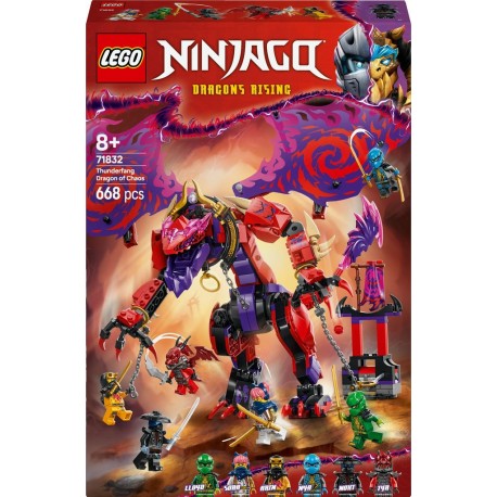 LEGO 71832 Ninjago Croc-de-tonnerre le dragon du chaos