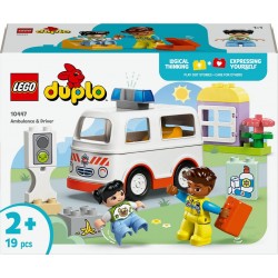 LEGO 10447 Duplo L'Ambulance et le Chauffeur