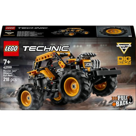 LEGO 42199 Technic Monster Jam DIGatron à Rétrofriction
