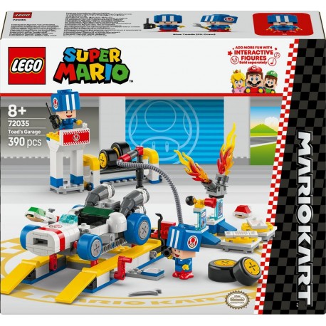 LEGO 72035 Super Mario Mario Kart Garage de Toad