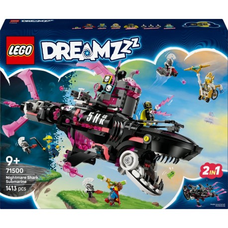 LEGO 71500 DREAMZzz Le Sous Marin requin des cauchemars