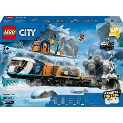 LEGO 60470 City Le Train Express des Explorateurs en Arctique