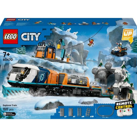 LEGO 60470 City Le Train Express des Explorateurs en Arctique