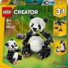 LEGO 3 Creator -en-1 Animaux Sauvages la Famille de Pandas