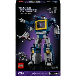 LEGO 10358 Icons Transformers Soundwave