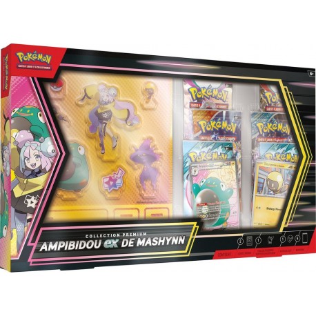 POKEMON Coffret Collection Premium Ampibidou Ex De Mashynn