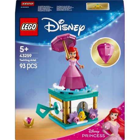 LEGO 43259 Disney Princess Ariel tournoyante