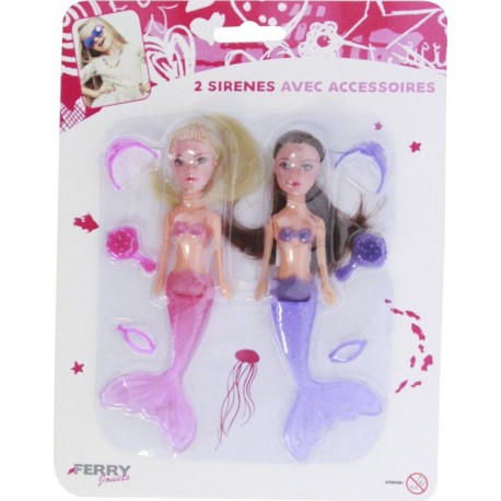 FERRY Jouet blister 2 sirènes