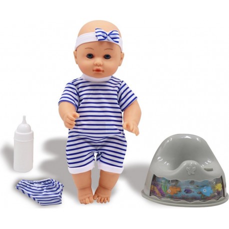 AIMANTINE Poupon Poupon 30cm et pot musical