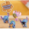 DISNEY STITCH Mini Figurine Stitch dans Ananas 5cm