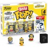 POP Pack 4 figurines Bitty ! Les Minions