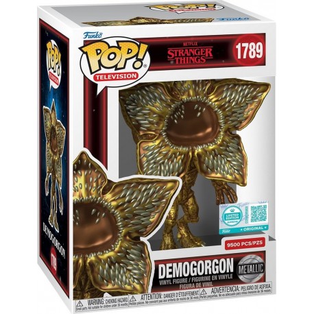 FUNKO Figurine POP Supreme Limited Edition Stranger Things - - Demogorgon (Gold)