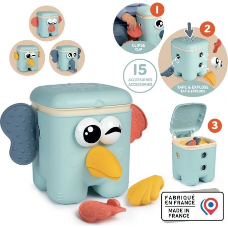 SMOBY Jeu d'éveil Cube Badaboum