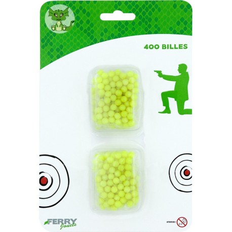 FERRY JOUETS Jouet recharge de 400 billes jaunes 302218