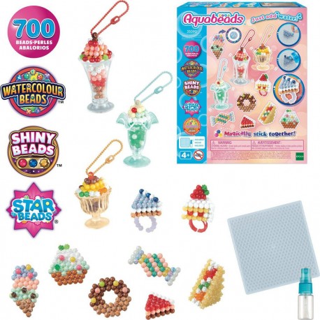AQUABEADS Mes sundaes et accessoires sucrés