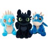 SIMBA TOYS Assortiments de 6 peluches 30cm Dragons Krokmou