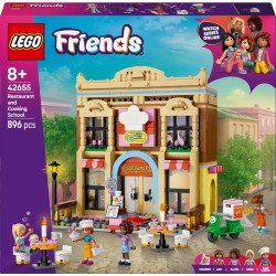 LEGO 42655 Friends Le Restaurant et l'Ecole de Cuisine