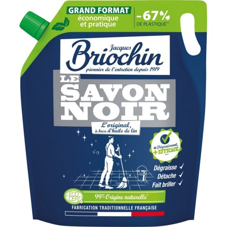 JACQUES BRIOCHIN Savon Noir a la base d'Huile de Lin