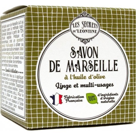 LES SECRETS DE LEONTINE Savon Solide A L'huile D'olive