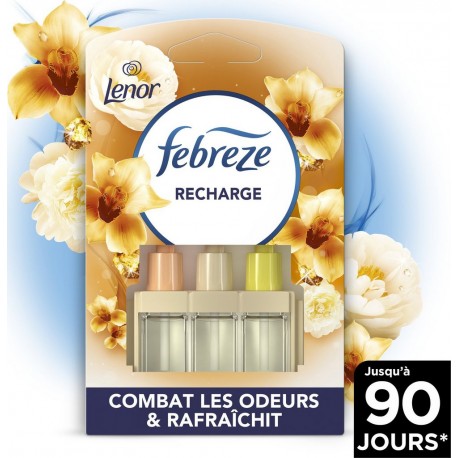 FEBREZE Désodorisant Recharge Souffle Précieux