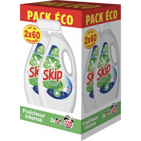 SKIP Lessive Liquide Fraîcheur Intense