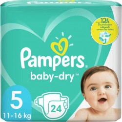 PAMPERS BABY DRY PAQUET T5 X24