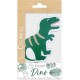 SCRAPCOOKING Grande Bougie Dino 15 X 7,2 X 0,9 Cm