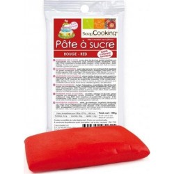 SCRAPCOOKING Pâte À Sucre Rouge 100g