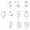 SCRAPCOOKING Kit 10 Bougies Anniversaire Chiffres