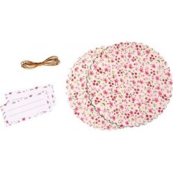 RAYHER Set Décoratif Pour Pot De Confiture Fleurs