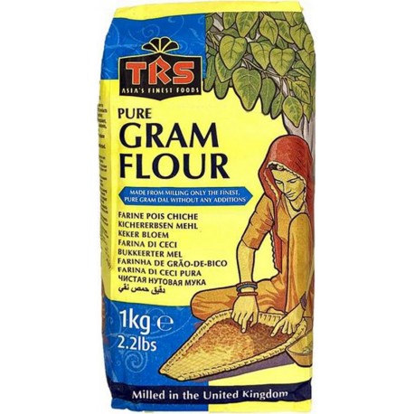 TRS Farine de pois chiches indienne Besan 1KG