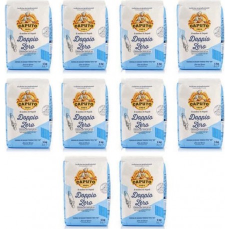 CAPUTO FLOUR Lot Farine Caputo Classica Doppio Zero 10 Sacs De 1Kg