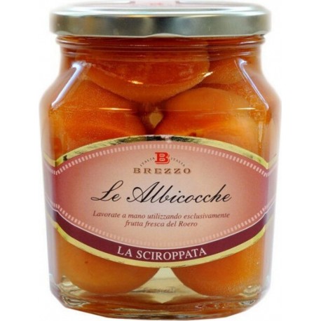 APICOLTURA BREZZO Abricots Entières Au Sirop 600 Gr
