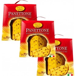 PANETTONE Lot 3x Panettone Pur Beurre Italie Boîte 900g