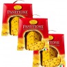 PANETTONE Lot 3x Panettone Pur Beurre Italie Boîte 900g