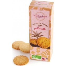 BISCUITERIE LA SABLESIENNE Sablés À La Vanille De Madagascar Bio Boîte De 110g