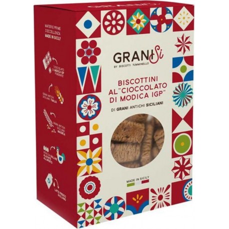 BISCOTTI TUMMINELLO Biscuits Au Chocolat De Modica Igp 210 Gr