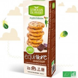 LE MOULIN DU PIVERT Biscuits Equi'libre Croc's Chocolat 150g Moulin Du Pivert