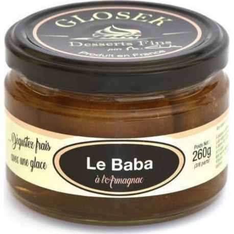 GLOSEK GOURMET Baba Gascon À L'armagnac Pot De 260g