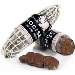 MAISON GUINGUET CHOCOLATERIE ARTISANALE Chocisson Au Chocolat Noir Saucisson De 100g