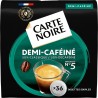 CARTE NOIRE Café Demi-Cafeiné en Dosette