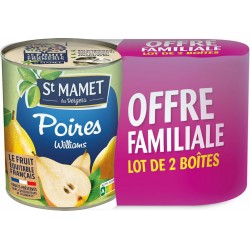 ST MAMET Fruits au Sirop Poire Williams